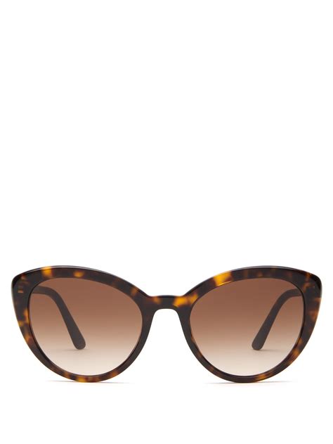 prada eyewear frames tortoiseshell|Prada cat eye tortoiseshell sunglasses.